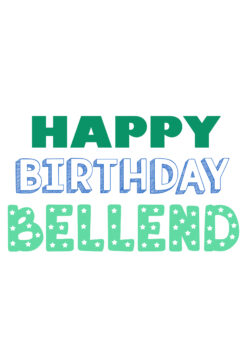 Bappy Birthday Bellend