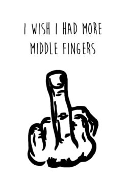 More Middle Fingers