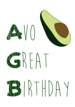 Avo Great Birthday