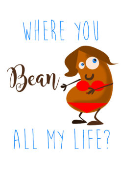 Where You Bean - Valentines