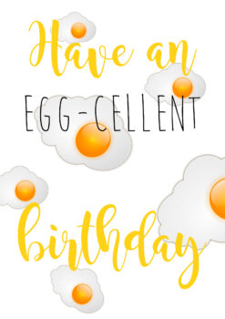 Eggcelent Birthday