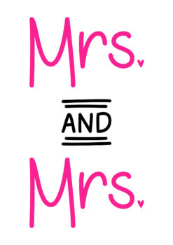 Mrs & Mrs