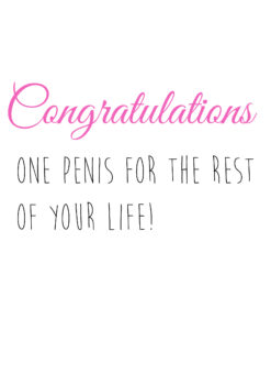 Congratz 1 Penis