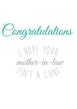 Congratulations