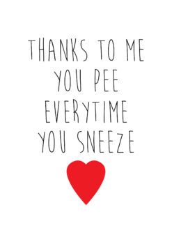 Pee Sneeze