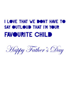Fathers Day Favourite
