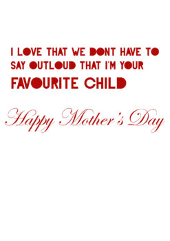 Mothers Day Favourite